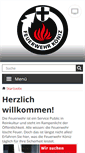 Mobile Screenshot of feuerwehr-koeniz.ch